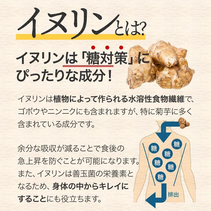 エミシア 前田の菊芋(粒タイプ)